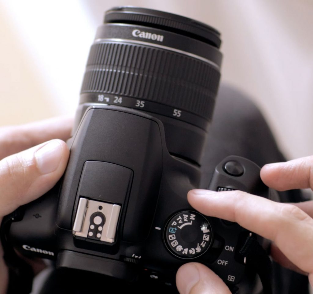 Configurações de câmera